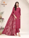 Poshak Vol 8 By Suryajyoti Pure Cotton Printed Kurti With Bottom Dupatta